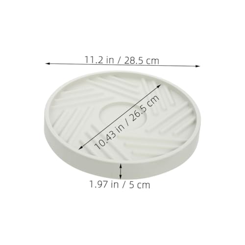 ROMISBABA Robuster Pflanzenroller aus Titanstahl und Rutschfester Blumentopf untersetzer mit Versteckten Rädern Mobiler Pflanztrolley für Balkon Garten und Innenbereich Ø Langlebiger ROMISBABA Robuster Pflanzenroller aus Titanstahl und Rutschfester Blumentopf untersetzer mit Versteckten Rädern Mobiler Pflanztrolley für Balkon Garten und Innenbereich Ø Langlebiger von ROMISBABA