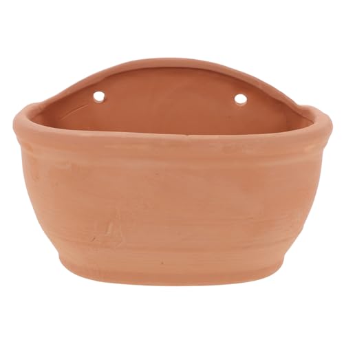 ROMISBABA Roter Wandpflanztopf mit Aufhängung Langlebiger Balkon und Garten Blumentopf mit Ablauflöchern Dekorativer Wandhänger für Sukkulenten Büro Wohnzimmer und Außenbereich ROMISBABA Roter Wandpflanztopf mit Aufhängung Langlebiger Balkon und Garten Blumentopf mit Ablauflöchern Dekorativer Wandhänger für Sukkulenten Büro Wohnzimmer und Außenbereich von ROMISBABA