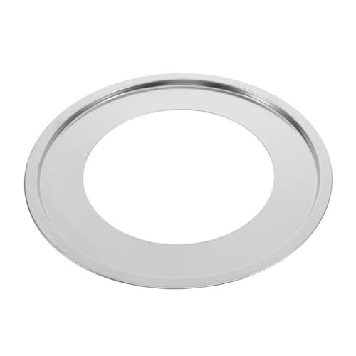 ROMISBABA Runder Edelstahl Steamer Ring Adapter Hitzebeständiger Dampfkorb Einsatz Platzsparendes Küchen Dampfgestell für Töpfe und Woks Vielseitig für und Festtagsgerichte Geeignet von ROMISBABA