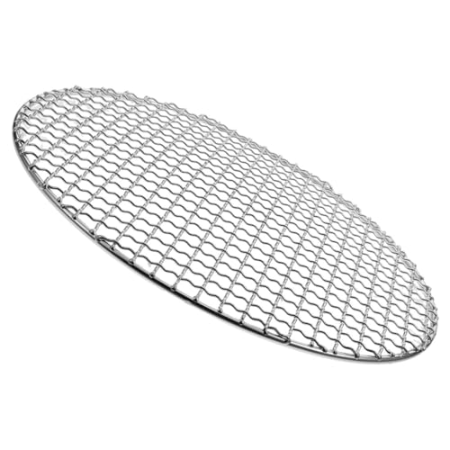ROMISBABA Runder Grillrost Bbq Grillgitter für Gemüse und für Outdoor Grillen und Camping Hitzebeständig und Wiederverwendbar ROMISBABA Runder Grillrost Bbq Grillgitter für Gemüse und für Outdoor Grillen und Camping Hitzebeständig und Wiederverwendbar von ROMISBABA