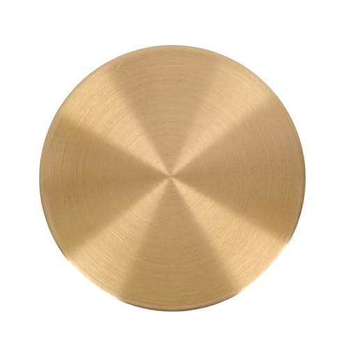 ROMISBABA Rundes Papiergewicht aus Hochwertigem Messing Kreativer Briefbeschwerer für Chinesische Kalligrafie und Malerei Glatte Oberfläche Großer Calligraphy Letterweight für Büro und ROMISBABA Rundes Papiergewicht aus Hochwertigem Messing Kreativer Briefbeschwerer für Chinesische Kalligrafie und Malerei Glatte Oberfläche Großer Calligraphy Letterweight für Büro und von ROMISBABA