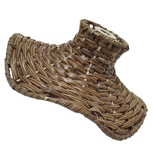 ROMISBABA Rustikaler Lampenschirm Imitation Rattan Vintage Lampenschirm Ersatzlampenschirm für Wohnzimmer Dekoration ohne Leuchtmittel ROMISBABA Rustikaler Lampenschirm Imitation Rattan Vintage Lampenschirm Ersatzlampenschirm für Wohnzimmer Dekoration ohne Leuchtmittel von ROMISBABA