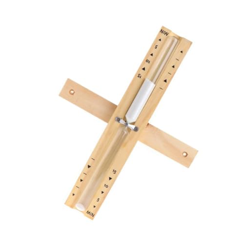 ROMISBABA Sauna Sanduhr Minuten Wandmontage Drehbare Sauna Uhr aus Hochwertigem und Glas Robust Hitzebeständig Klare Langlebig für Entspannte Saunazeiten ROMISBABA Sauna Sanduhr Minuten Wandmontage Drehbare Sauna Uhr aus Hochwertigem und Glas Robust Hitzebeständig Klare Langlebig für Entspannte Saunazeiten von ROMISBABA