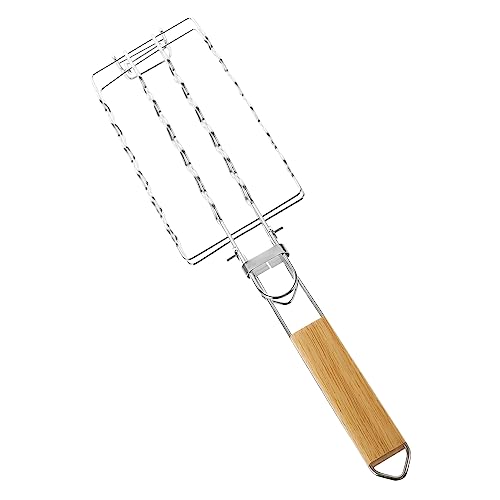 ROMISBABA Sausage Grill Halter Tragbares BBQ Grillnetz für Picknick und Camping Robustes Grillzubehör für Verschiedene Grillarten für Gesellige Anlässe und Outdoor Aktivitäten ROMISBABA Sausage Grill Halter Tragbares BBQ Grillnetz für Picknick und Camping Robustes Grillzubehör für Verschiedene Grillarten für Gesellige Anlässe und Outdoor Aktivitäten von ROMISBABA