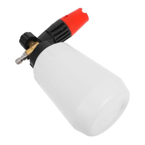 ROMISBABA Schaumsprüher für Hochdruckreiniger mit Düse Autowäsche Schaumkanone Edelstahl Schnellkupplung Leistungsstarkes Reinigungsspray für Effektive Fahrzeugpflege von ROMISBABA