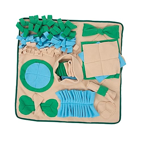 ROMISBABA Schnüffelmatte für Hunde Pet Training Matte aus Langlebigem Sicherem Material Fördert Langsames Fressen und Suchverhalten Leicht für Beschäftigung und Futtermotivation von ROMISBABA