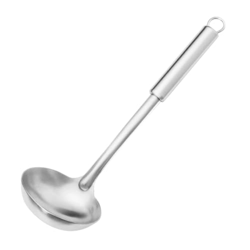 ROMISBABA Schwere Edelstahl Suppenkelle mit Langem Griff Hitzebeständig Robustes Küchenutensil mit Aufhängeöse für Suppen Eintöpfe und Vielseitige Kochanwendungen ROMISBABA Schwere Edelstahl Suppenkelle mit Langem Griff Hitzebeständig Robustes Küchenutensil mit Aufhängeöse für Suppen Eintöpfe und Vielseitige Kochanwendungen von ROMISBABA