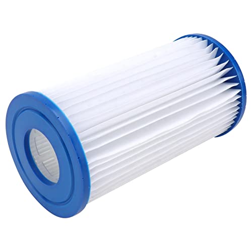 ROMISBABA Schwimmbad Filterkartusche Ersatz Filterelement Pool Filterpatrone Wiederverwendbar Leicht zu Reinigen Kompatibel mit Intex und C Filter ROMISBABA Schwimmbad Filterkartusche Ersatz Filterelement Pool Filterpatrone Wiederverwendbar Leicht zu Reinigen Kompatibel mit Intex und C Filter von ROMISBABA