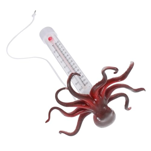 ROMISBABA Schwimmendes Pool Thermometer Oktopusform Großes Ablesbares Display Präziser Wassertemperaturmesser für Schwimmbad Spa Indoor und Outdoor Leicht und Reisefreundlich ROMISBABA Schwimmendes Pool Thermometer Oktopusform Großes Ablesbares Display Präziser Wassertemperaturmesser für Schwimmbad Spa Indoor und Outdoor Leicht und Reisefreundlich von ROMISBABA