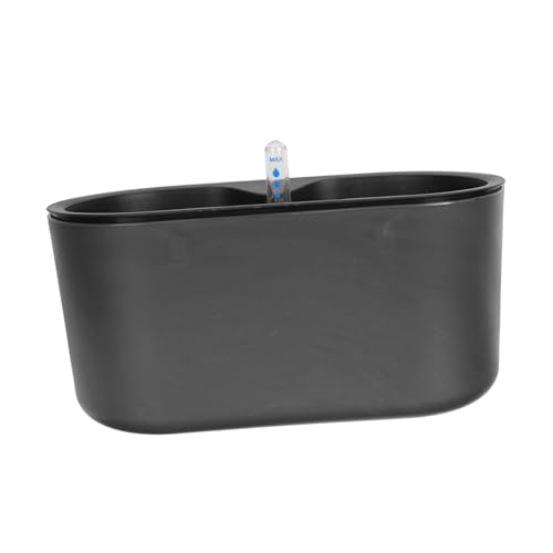 ROMISBABA Selbstbewässernder Blumentopf mit Wasserreservoir Moderner Pflanztopf für Innenbereich Langlebiger Übertopf mit Integriertem Wasserstandsanzeiger Pflegeleichter Pflanzgefäß für von ROMISBABA