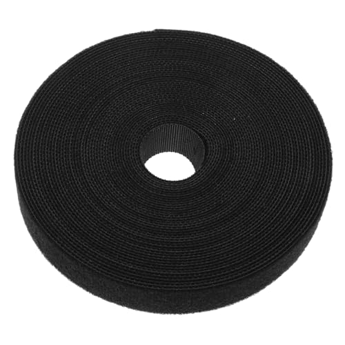 ROMISBABA Selbstklebendes Klettband Polyester Wiederverwendbar Stark Haftend Kabelbinder Organizer für Kabelmanagement und Befestigung von Kabeln Seilen Teppichbindung von ROMISBABA