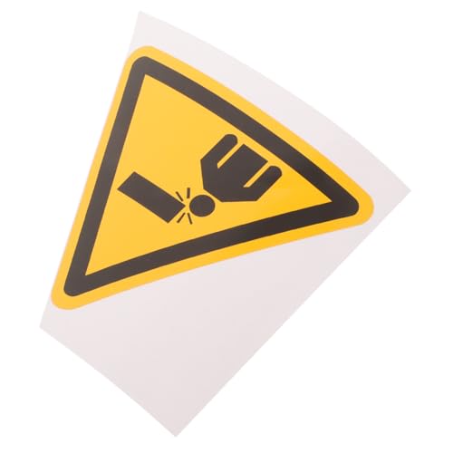 ROMISBABA Selbstklebendes Warnschild Achtung Kopf Niedrige Decke Warnaufkleber Klare Sichtbarkeit Vielseitig Einsetzbar Für Lager Parkhaus Sicherheitszeichen von ROMISBABA