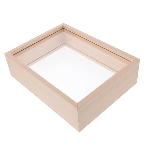 ROMISBABA Shadow Box Bilderrahmen DIY Trockenblumen Display Rahmen mit Transparenter Vorderseite Vielseitiger Wand und Tischrahmen für Blumen Fotos und Dekorative Objekte ROMISBABA Shadow Box Bilderrahmen DIY Trockenblumen Display Rahmen mit Transparenter Vorderseite Vielseitiger Wand und Tischrahmen für Blumen Fotos und Dekorative Objekte von ROMISBABA