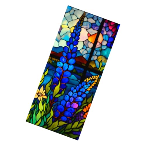 ROMISBABA Sichtschutzfolie Fensterfolie Statisch Haftend PVC Wiederverwendbar Ablösbar Vintage Muster Badezimmer Glasdekor ohne Kleber Leichte Montage Individuell Zuschneidbar ROMISBABA Sichtschutzfolie Fensterfolie Statisch Haftend PVC Wiederverwendbar Ablösbar Vintage Muster Badezimmer Glasdekor ohne Kleber Leichte Montage Individuell Zuschneidbar von ROMISBABA