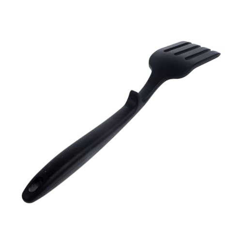 ROMISBABA Silikon Kochgabel Flexibel Hitzebeständig Bpa Frei Küchenhelfer Pasta Spaghetti Gabel Schwarz Spülmaschinenfest mit Glatten Kanten Sicher für Tägliches Kochen ROMISBABA Silikon Kochgabel Flexibel Hitzebeständig Bpa Frei Küchenhelfer Pasta Spaghetti Gabel Schwarz Spülmaschinenfest mit Glatten Kanten Sicher für Tägliches Kochen von ROMISBABA