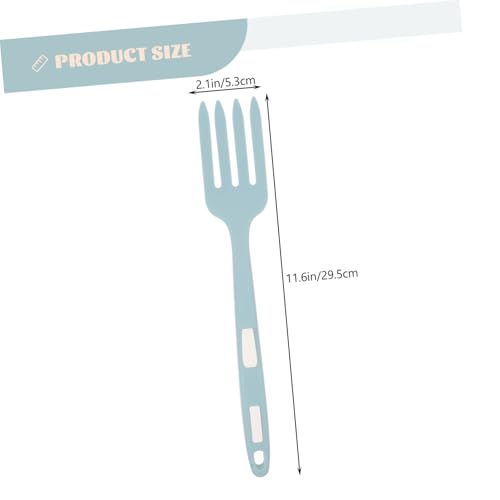 ROMISBABA Silikon Küchen gabel Groß Spülmaschinenfest Kochgabel mit Ergonomischem Griff Rutschfest Langlebig für Pasta und Nudelgerichte in See blau ROMISBABA Silikon Küchen gabel Groß Spülmaschinenfest Kochgabel mit Ergonomischem Griff Rutschfest Langlebig für Pasta und Nudelgerichte in See blau von ROMISBABA