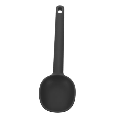 ROMISBABA Silikon Suppenlöffel Bpa Frei Ergonomisch Silikonlöffel Küchenhelfer Praktisch Gesund für Salat Rühren und Suppen Schöpfen Schwarz ROMISBABA Silikon Suppenlöffel Bpa Frei Ergonomisch Silikonlöffel Küchenhelfer Praktisch Gesund für Salat Rühren und Suppen Schöpfen Schwarz von ROMISBABA