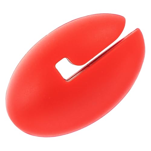 ROMISBABA Silikon Thermometer Clip Hitzebeständige Halterung für Topf und Temperaturfühler Flexibel für Candy Making und Kochen Küchenclip Rot von ROMISBABA