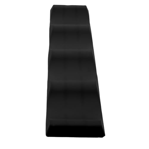 ROMISBABA Silikon Weinflaschenhalter rutschfest Stapelbar Flaschenhalter für Weinflaschen und Flaschenaufbewahrung Modernes Design Schwarz für Küche und Kühlschrank von ROMISBABA
