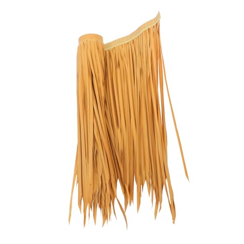 ROMISBABA Simulation Stroh Dachplatte Künstliches Stroh Dach Garten Dekoration Wetterfest Rustikal Natürliche Optik für Garten Terrasse und Außenbereich von ROMISBABA