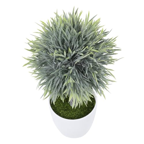 ROMISBABA Simulierte Bonsai Pflanze Künstlich Kunststoff Sphärischer Topf Dekoration Lebensechte Grüne Deko Pflanze für Innenbereich ohne Bewässerung Pflegeleicht ROMISBABA Simulierte Bonsai Pflanze Künstlich Kunststoff Sphärischer Topf Dekoration Lebensechte Grüne Deko Pflanze für Innenbereich ohne Bewässerung Pflegeleicht von ROMISBABA