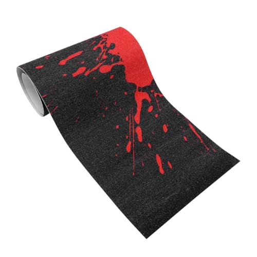 ROMISBABA Skateboard Aufkleber PVC Frosted Skateboard Zubehör Kreatives Design Doppel Kick Longboard Dekoration Schutz vor Kratzern von ROMISBABA