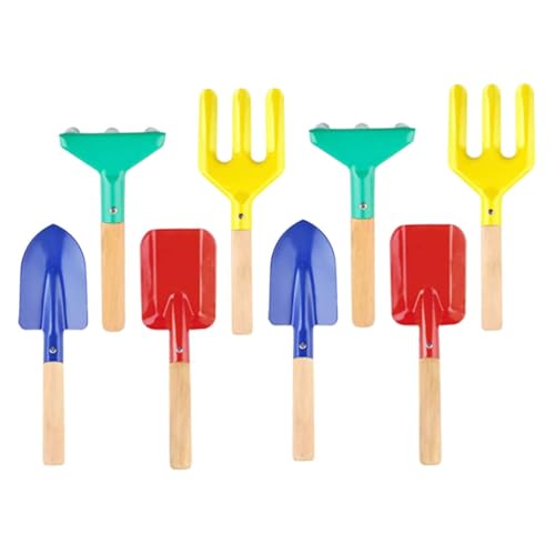 ROMISBABA Teiliges Gartengeräte Spitzen und Flachen Handschaufeln Rechen und Dreizinkigen Forken aus Metall Robustes Gartenwerkzeug für Aussaat Pflanzung und Unkrautentfernung im Garten und ROMISBABA Teiliges Gartengeräte Spitzen und Flachen Handschaufeln Rechen und Dreizinkigen Forken aus Metall Robustes Gartenwerkzeug für Aussaat Pflanzung und Unkrautentfernung im Garten und von ROMISBABA