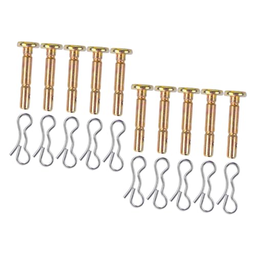 ROMISBABA Teiliges Schneefräsen Ersatzteile Schneidsplinte und Splinte aus rostfreiem Metall Verschleißfest Langlebig Leicht Einfach zu Montieren Kompatibel mit Craftsman Schneefräsen von ROMISBABA