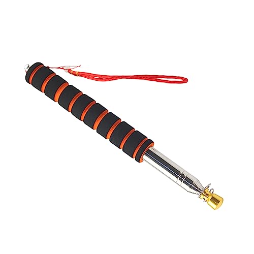 ROMISBABA Teleskopischer Fahnenmast mit Schaumgriff Tragbare Anleitung für Schulunterricht und Outdoor Aktivitäten Schwarz Orange Silber ROMISBABA Teleskopischer Fahnenmast mit Schaumgriff Tragbare Anleitung für Schulunterricht und Outdoor Aktivitäten Schwarz Orange Silber von ROMISBABA