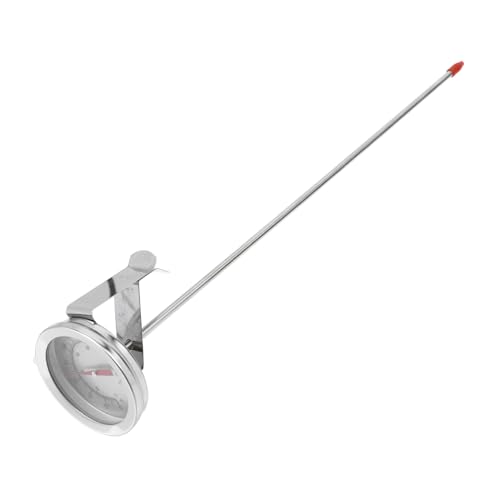 ROMISBABA Thermometer mit Robuster Sonde Tragbar Präzise Temperaturmessung für Frittieren und Kochen Kompakt Leicht Geeignet für Hausbrauen und Vielseitigen Einsatz von ROMISBABA