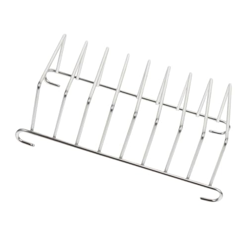 ROMISBABA Toast Rack für Heißluftfritteuse Vielseitiges Grillregal Hitzebeständig Leicht zu Reinigen Küchenzubehör für Brot und Gebäck ROMISBABA Toast Rack für Heißluftfritteuse Vielseitiges Grillregal Hitzebeständig Leicht zu Reinigen Küchenzubehör für Brot und Gebäck von ROMISBABA