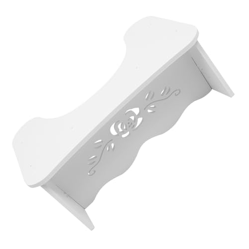 ROMISBABA Toilettenhocker aus Robustem PVC rutschfest für Senioren Toilettenfußstütze Ergonomisch Erhöht für Bequemes Sitzen Zuhause Badezimmerhilfe von ROMISBABA