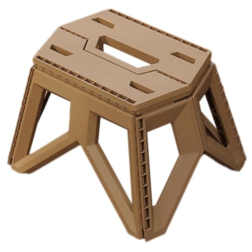 ROMISBABA Tragbarer Klapphocker Outdoor Campingstuhl Kunststoff Faltbar Leicht für Angeln Garten Picknick Strand Camping Reise von ROMISBABA