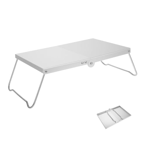 ROMISBABA Tragbarer Mini Campingtisch Kleiner Outdoor Tisch aus Aluminiumlegierung Hitzebeständig Kompakt für Camping Picknick Grillen Wandern Backpacking ROMISBABA Tragbarer Mini Campingtisch Kleiner Outdoor Tisch aus Aluminiumlegierung Hitzebeständig Kompakt für Camping Picknick Grillen Wandern Backpacking von ROMISBABA