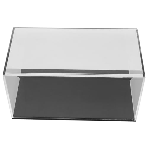 ROMISBABA Transparente Acryl displaybox Staubschutz Aufbewahrungskasten für Actionfiguren Schmuck Modelle Kleine Vitrine Vielseitiger Organizer für Sammlerstücke von ROMISBABA