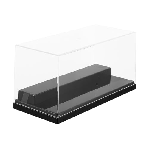 ROMISBABA Transparente Pc Kunststoff Vitrine mit Schwarzer Basis Doppellagige Ausstellungsvitrine für Sammlermodelle Staubdichte Aufbewahrungsbox Einfach Montierbar Langlebig und Sicher für ROMISBABA Transparente Pc Kunststoff Vitrine mit Schwarzer Basis Doppellagige Ausstellungsvitrine für Sammlermodelle Staubdichte Aufbewahrungsbox Einfach Montierbar Langlebig und Sicher für von ROMISBABA