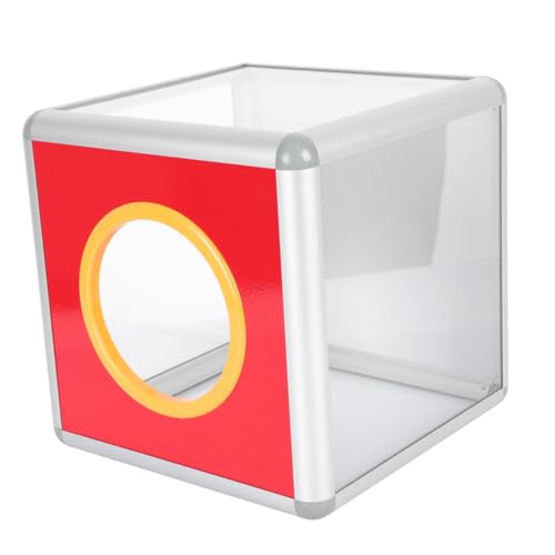 ROMISBABA Transparente Rote Würfel losbox Robuste Multifunktionale Aufbewahrungsbox für Partyspiele Spenden und Abstimmungen Bruchfest Vielseitig Einsetzbar Glatte Oberfläche ROMISBABA Transparente Rote Würfel losbox Robuste Multifunktionale Aufbewahrungsbox für Partyspiele Spenden und Abstimmungen Bruchfest Vielseitig Einsetzbar Glatte Oberfläche von ROMISBABA