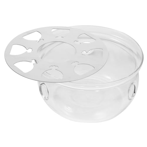 ROMISBABA Transparente Teekannen Heizbasis aus Hochwertigem Glas Runde Isolierplatte für Tee und Milch Stabiles Teekannen Stövchen für Zuhause Büro und Gastronomie Langlebiges Zubehör ROMISBABA Transparente Teekannen Heizbasis aus Hochwertigem Glas Runde Isolierplatte für Tee und Milch Stabiles Teekannen Stövchen für Zuhause Büro und Gastronomie Langlebiges Zubehör von ROMISBABA