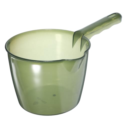 ROMISBABA Transparente Wasserschöpfer mit Langem Griff aus Robustem Vielseitig Einsetzbar für Küche Bad Garten und Camping Wiederverwendbar als Wasserschöpfer Trinkkelle und von ROMISBABA