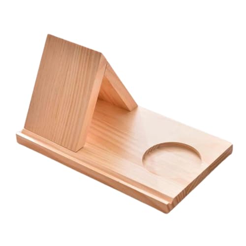 ROMISBABA Triangular Book Holder aus Holz Multifunktionales Bücherregal mit Tassenhalter Praktischer Lesehalter und Lesezeichenablage für Büro und Zuhause ROMISBABA Triangular Book Holder aus Holz Multifunktionales Bücherregal mit Tassenhalter Praktischer Lesehalter und Lesezeichenablage für Büro und Zuhause von ROMISBABA