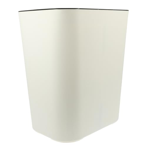 ROMISBABA Trocken trenn mülleimer mit Deckel Fächer Geruchsresistent aus Robustem für Küche und Bad Kompakter Haushalts abfalleimer in Elfenbeinweiß Dekorativ und Leicht zu Reinigen ROMISBABA Trocken trenn mülleimer mit Deckel Fächer Geruchsresistent aus Robustem für Küche und Bad Kompakter Haushalts abfalleimer in Elfenbeinweiß Dekorativ und Leicht zu Reinigen von ROMISBABA