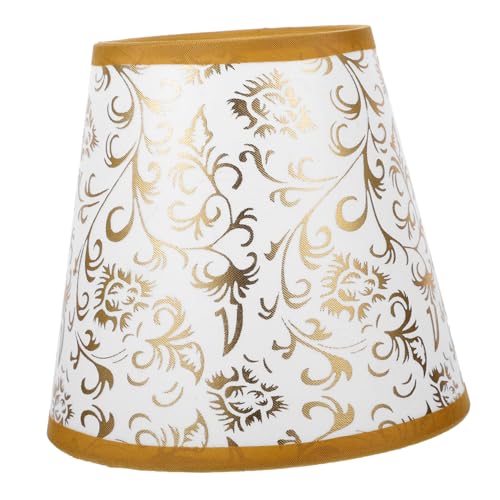 ROMISBABA Universeller Lampenschirm Ersatz Lampenschirm Stehlampe Tischlampe Stoff mit Blumenmuster Einfache Installation Leichte Langlebige Lampenabdeckung für Vielseitige Verwendung von ROMISBABA