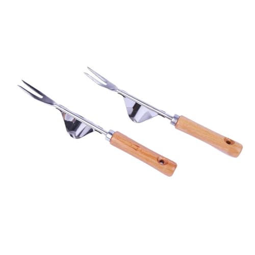 ROMISBABA Unkrautstecher mit Holzgriff Hand Jätgerät zum Jäten und Lockern von Wurzeln Langlebiges Gartenwerkzeug für Terrasse und Garten Effiziente Unkrautentfernung ROMISBABA Unkrautstecher mit Holzgriff Hand Jätgerät zum Jäten und Lockern von Wurzeln Langlebiges Gartenwerkzeug für Terrasse und Garten Effiziente Unkrautentfernung von ROMISBABA