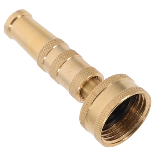 ROMISBABA Verstellbare Messing Gartenschlauchdüse Heavy Duty Sprühkopf mit Drehmechanismus Flexibler Wasserdruck für Gartenbewässerung Autowäsche und Vielseitige Outdoor ROMISBABA Verstellbare Messing Gartenschlauchdüse Heavy Duty Sprühkopf mit Drehmechanismus Flexibler Wasserdruck für Gartenbewässerung Autowäsche und Vielseitige Outdoor von ROMISBABA