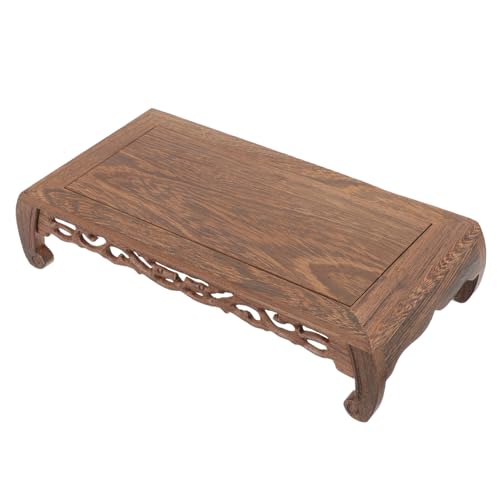 ROMISBABA Vintage Holz Display Ständer mit Retro Stil Stabiles Massivholz Sockel für Blumentöpfe Figuren Kompakter Holzsockel für Bonsai Tischlampen und Dekorationen ROMISBABA Vintage Holz Display Ständer mit Retro Stil Stabiles Massivholz Sockel für Blumentöpfe Figuren Kompakter Holzsockel für Bonsai Tischlampen und Dekorationen von ROMISBABA
