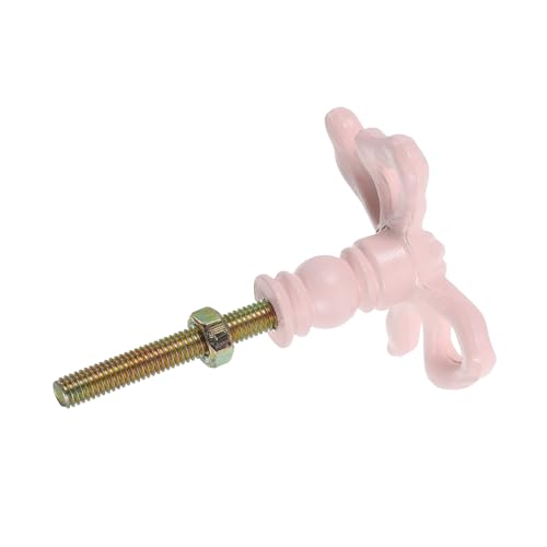 ROMISBABA Vintage Küchen und Schrankgriff aus Robustem Eisen Rosa Schleifen Design Dekorativer Möbelknauf für Kommode Kleiderschrank Einfache Montage Eleganter Retro Stil ROMISBABA Vintage Küchen und Schrankgriff aus Robustem Eisen Rosa Schleifen Design Dekorativer Möbelknauf für Kommode Kleiderschrank Einfache Montage Eleganter Retro Stil von ROMISBABA
