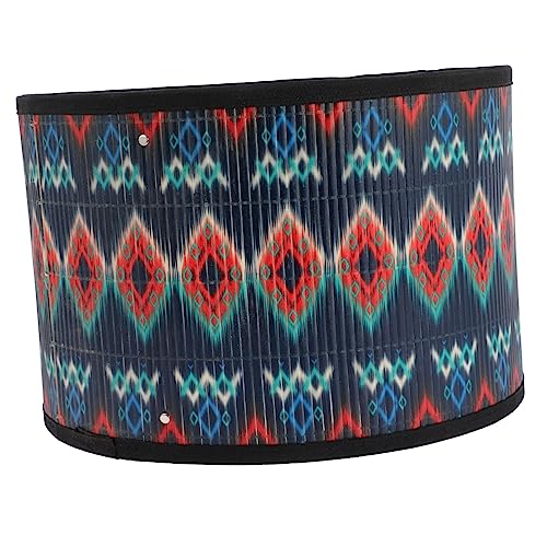 ROMISBABA Vintage Lampenschirm aus für Deckenleuchte Stilvolle Pendelleuchte im Boho Look für Wohnzimmer und Esszimmer Handwerklich Gefertigt für Warmes Licht von ROMISBABA