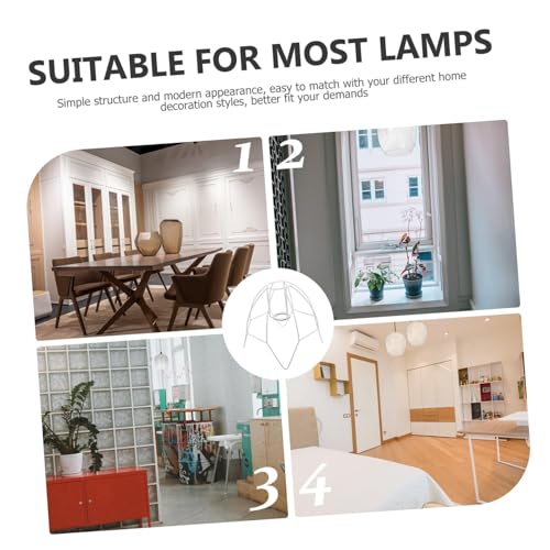 ROMISBABA Vintage Lampenschirmgestell Fassung Kristallrahmen DIY Lampenhalter Robustes Metallgestell Für Tisch Hängelampe Wohnzimmer Hotel Dekor ROMISBABA Vintage Lampenschirmgestell Fassung Kristallrahmen DIY Lampenhalter Robustes Metallgestell Für Tisch Hängelampe Wohnzimmer Hotel Dekor von ROMISBABA