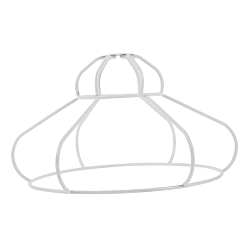 ROMISBABA Vintage Lampenschirmrahmen Robust für DIY Lampenschirme Lampenschirm Abdeckung Tischlampen Gestell Kompatibel mit Kronleuchtern und Schreibtischlampen Einfach zu Montieren von ROMISBABA