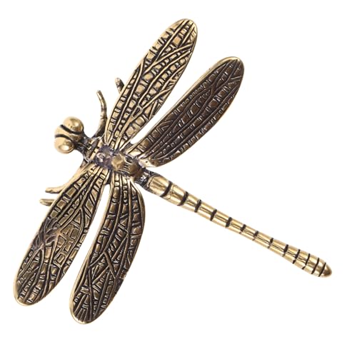 ROMISBABA Vintage Messing Libellen Möbelgriff Antik Schubladenknopf Dekorativer Griff für Schränke Kommoden Küchenschränke und Möbel mit Vielseitiger Anwendung und Flexiblem Einsatz ROMISBABA Vintage Messing Libellen Möbelgriff Antik Schubladenknopf Dekorativer Griff für Schränke Kommoden Küchenschränke und Möbel mit Vielseitiger Anwendung und Flexiblem Einsatz von ROMISBABA
